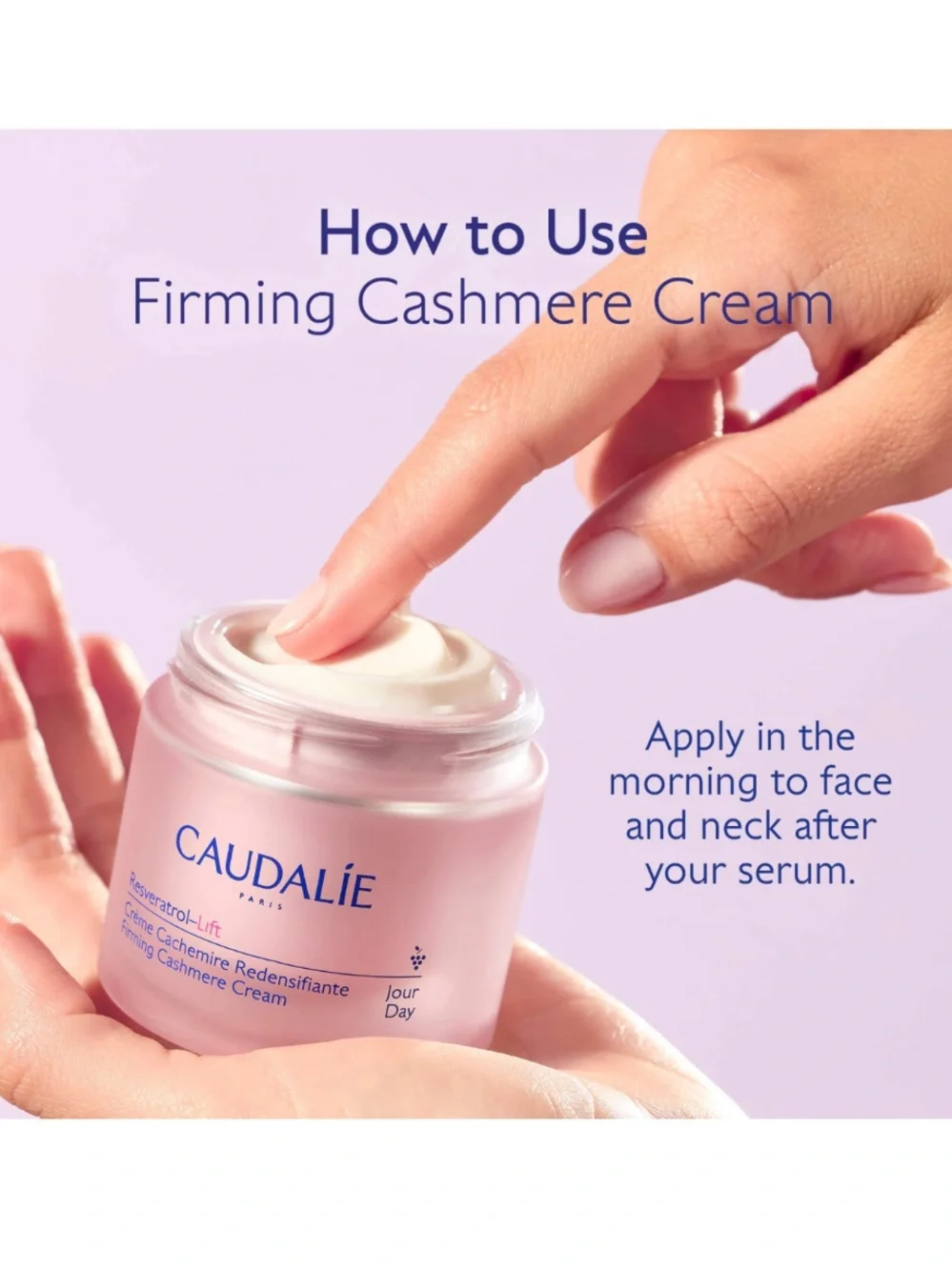Caudalie Resveratrol-Lift Firming Retinol Alternative Cashmere Moisturizer NEW